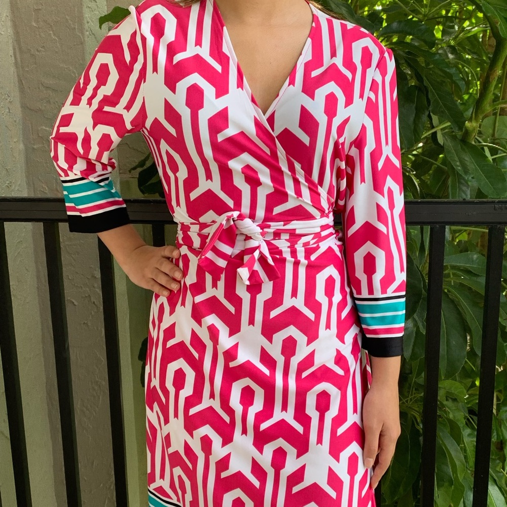 Tracy Negoshian Wrap Dress